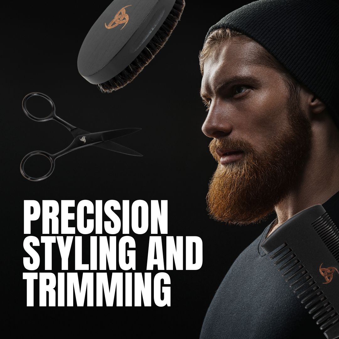 BEARD BRUSH & COMB GIFT SET – Woden Grooming